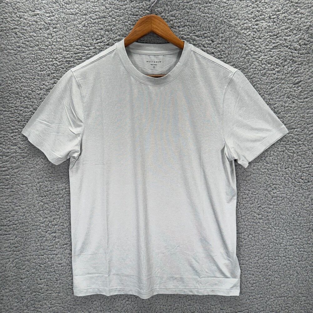 Mott And Bow T Shirt Crewneck Short Sleeve Stretch Casual Tech S
